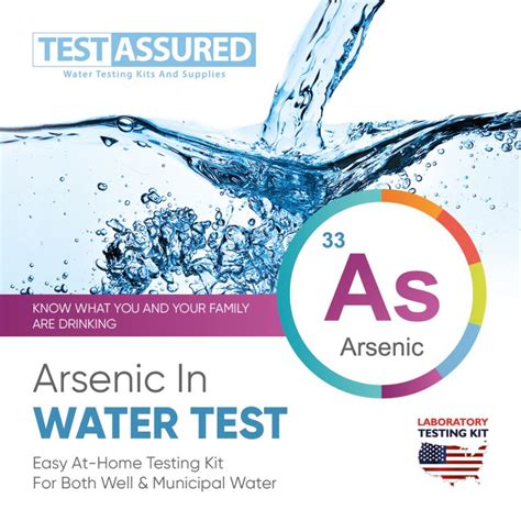 bottled water tested for arsenic|acceptable arsenic levels in water.